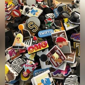 Taylor swift crock charms